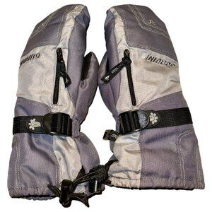 Gordini Ultra Dri-Max Gauntlet IV Mitt ~ Winter Snow Gloves / Mittens ~ Gray